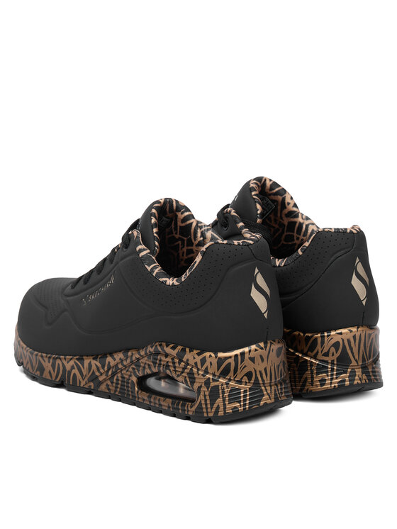 Skechers Skechers Sportcipők Uno 155506/BKRG Fekete