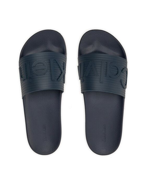 Calvin Klein Calvin Klein Papucs Pool Slide HM0HM01519 Sötétkék