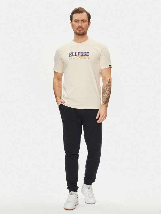 Ellesse Ellesse T-särk Zagda SHV20122 Valge Regular Fit