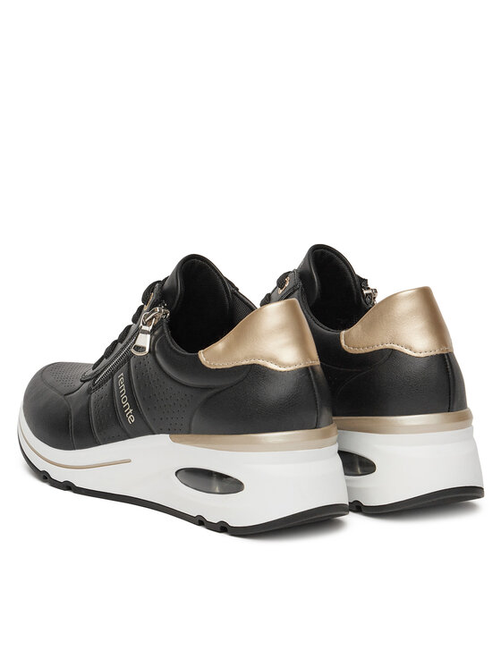 Remonte Remonte Sneakersy D2H01-03 Czarny