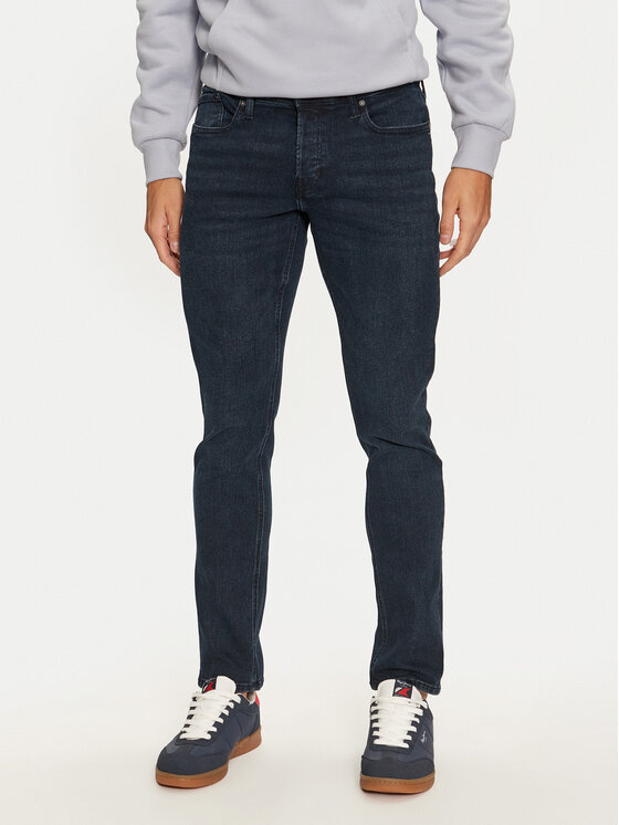 Jack&Jones Jeans Hlače Glenn 12259055 Mornarsko Modra Slim Fit