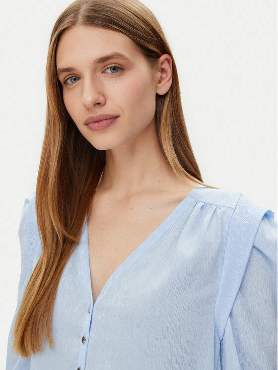 Morgan Morgan Bluse 251-CALA Himmelblau Regular Fit