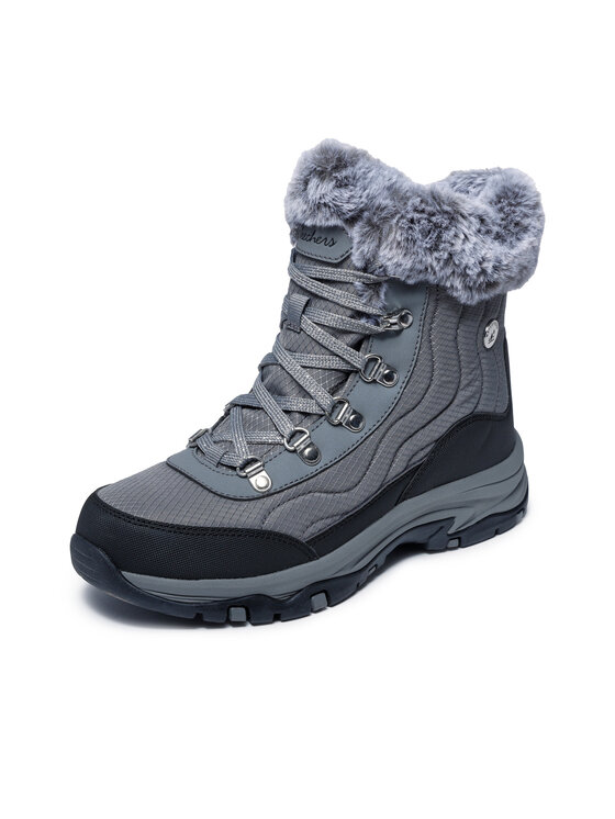 Skechers Skechers Śniegowce 167893-CCL Szary ciemny
