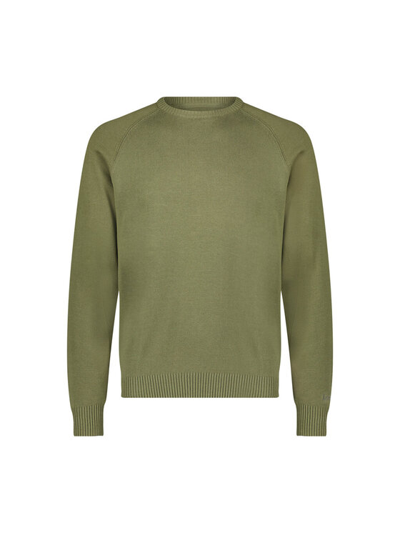 Lee Lee Maglione CLEAN RAGLAN SWEATER Verde Regular Fit