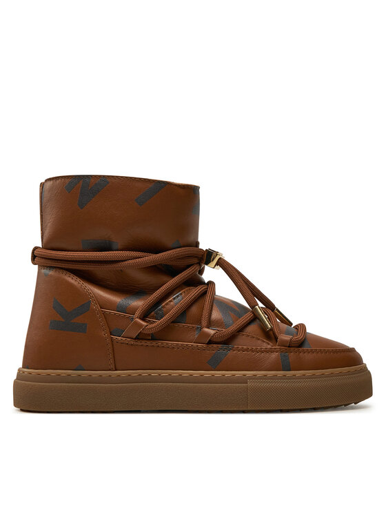 Inuikii Inuikii Sniego batai Full Leather 75202-088 Ruda