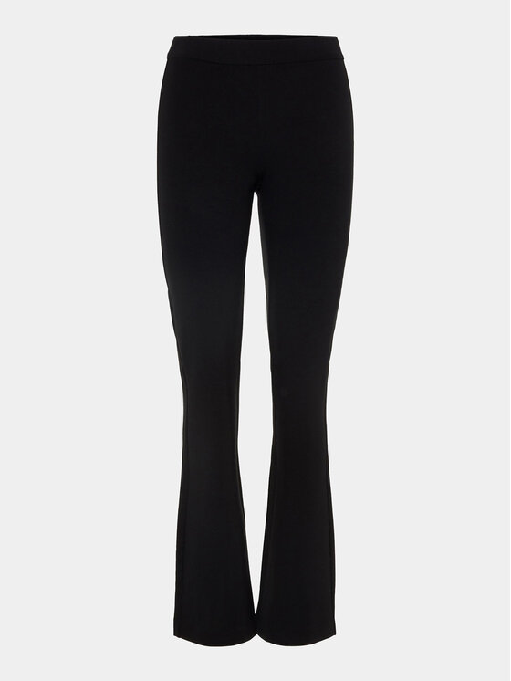 Vero Moda Vero Moda Spodnie materiałowe Kamma 10209858 Czarny Flared Fit