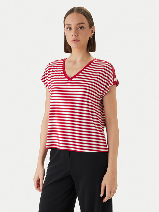 Morgan Morgan T-shirt 261-DIVA Crvena Regular Fit