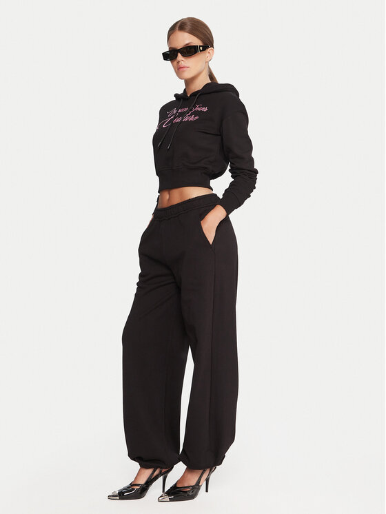 Versace Jeans Couture Versace Jeans Couture Mikina 79HAIT05 CF01T Černá Regular Fit