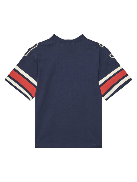 United Colors Of Benetton United Colors Of Benetton T-Shirt 3MI5C10OA Granatowy Relaxed Fit