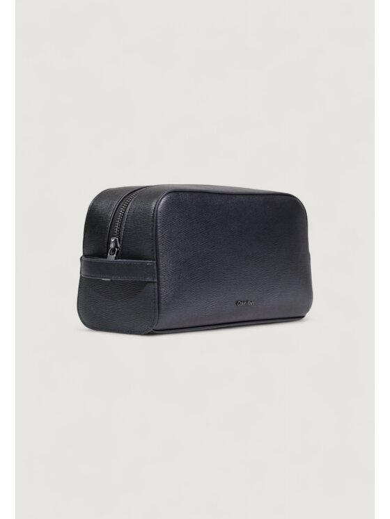 Calvin Klein Calvin Klein Μαντήλι τσέπης SAFFIANO WASHBAG Μαύρο