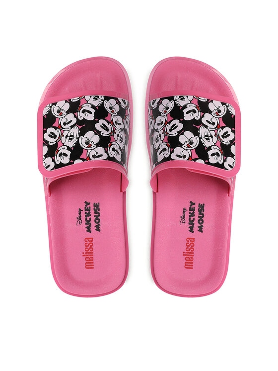 Melissa Melissa Şlapi Groovy + Mickey Mouse 33632 Negru