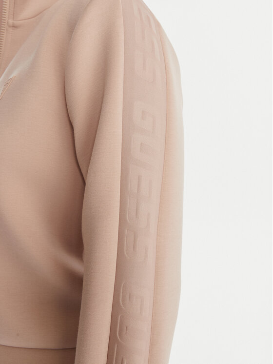 Guess Guess Majica dugih rukava V2YQ17 K7UW2 Bež Regular Fit