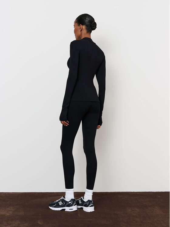 La Mania La Mania Blusa SHERYL Nero Classic Fit