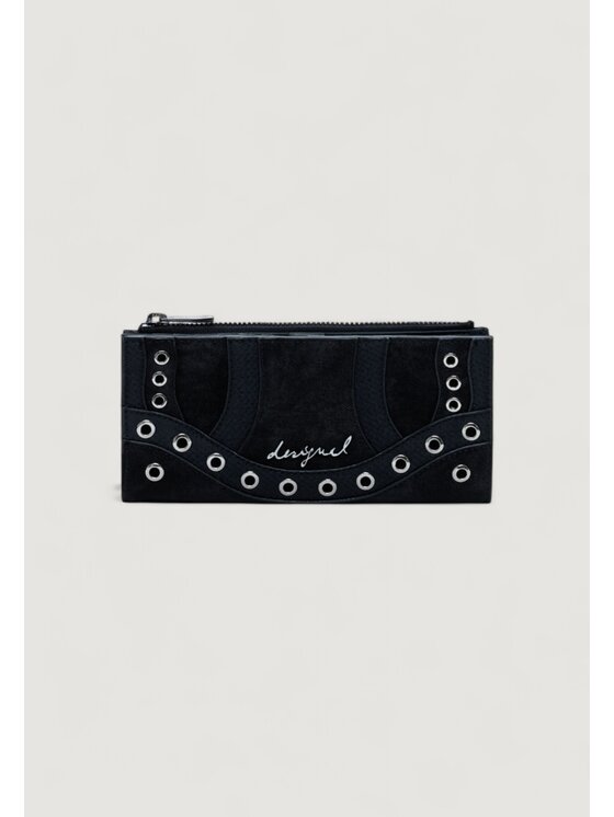 Desigual Desigual Portafoglio grande da donna MONE_SNAKE PATCH PIA Nero