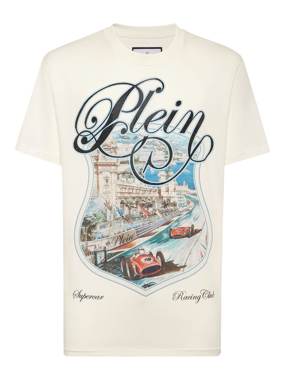 PHILIPP PLEIN PHILIPP PLEIN T-shirt 24917 Bianco Regular Fit