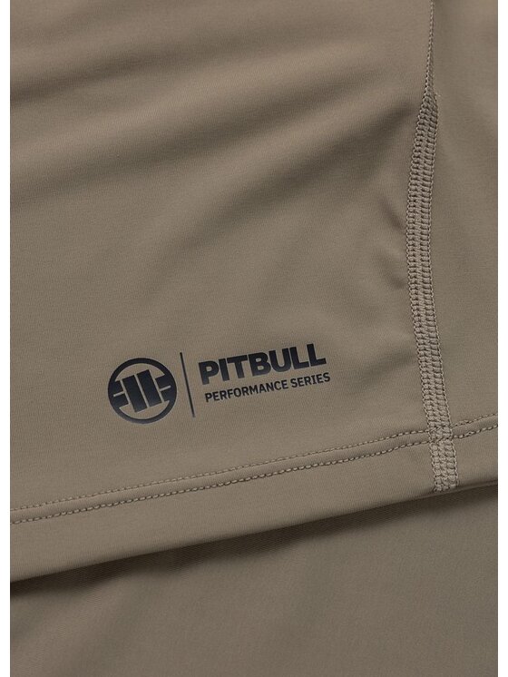 PITBULL PITBULL Tank top RUNWAY Brązowy Regular Fit