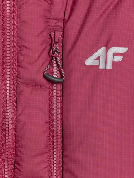 4F 4F Kurtka wielofunkcyjna HALNY Bordowy Regular Fit