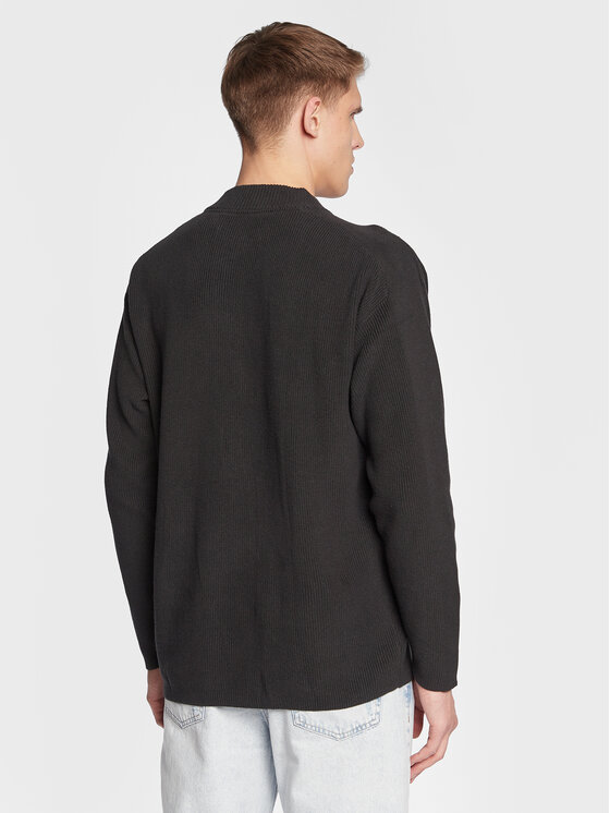 Calvin Klein Jeans Calvin Klein Jeans Πουλόβερ J30J322460 Μαύρο Loose Fit