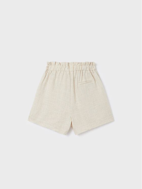 Mayoral Mayoral Pantalon scurți din material 6236 Bej