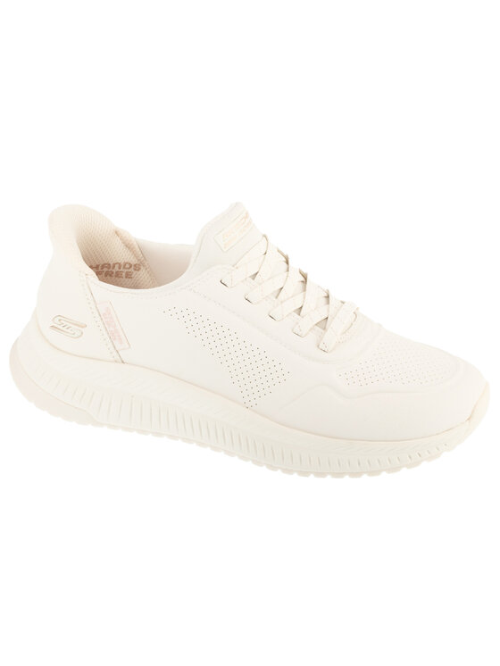 Skechers Skechers Sneakersy Slip-Ins: Bobs Squad 4 - Key Look Biały