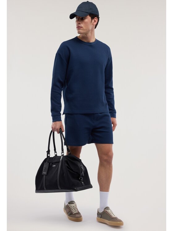 Trussardi Trussardi Felpa G8208000108N034 Blu Regular Fit