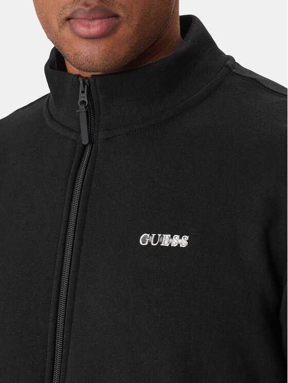 Guess Guess Bluză Z6RQ16 KAIJ1 Negru Regular Fit