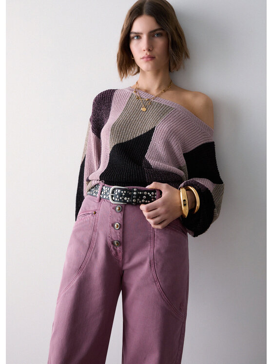 Liu Jo Liu Jo Pantaloni di tessuto WF6114T181971610 Rosa Regular Fit