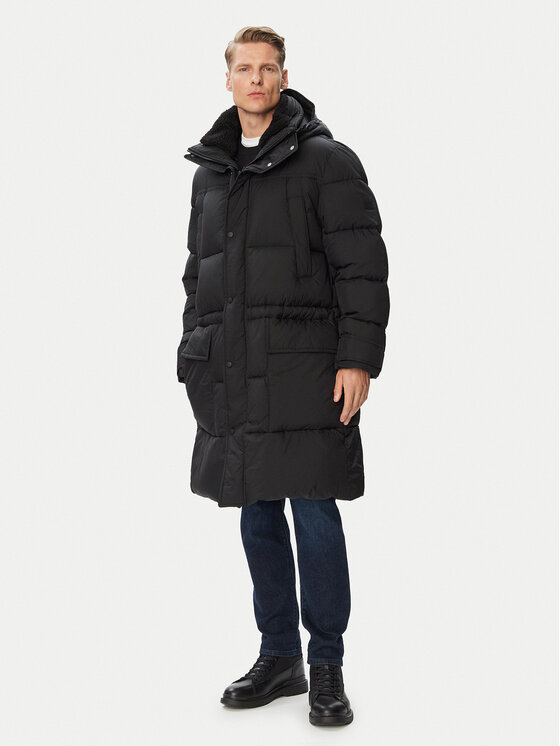 BOSS BOSS Geacă de iarnă Ogengar 50565555 Negru Regular Fit