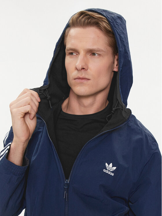 adidas adidas Átmeneti kabát Reversible Polar Fleece HL9188 Sötétkék Regular Fit