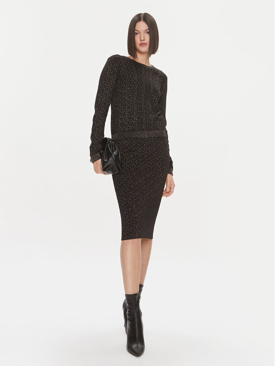Liu Jo Liu Jo Пола тип молив MF3169 MA49I Черен Slim Fit