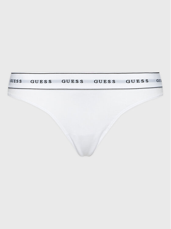 Guess Guess Στρίνγκ Carrie O97E04 KBBU1 Λευκό
