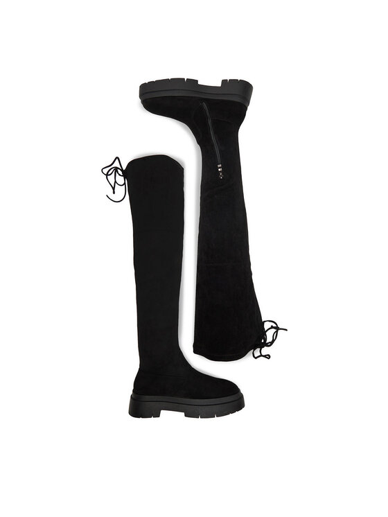DeeZee DeeZee Overknees 8761-2 Schwarz
