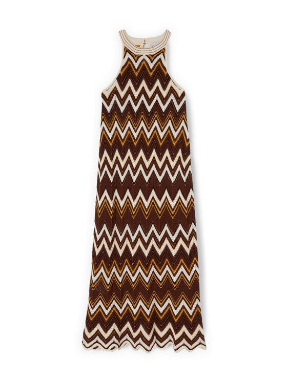 Motivi Motivi Abito da sera 7674W001568N0R8 Marrone A-Line Fit