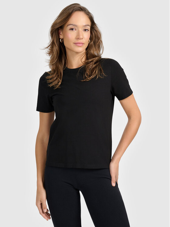 4F 4F T-Shirt NOS Czarny Regular Fit