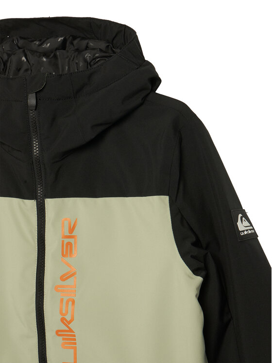 Quiksilver Quiksilver Snowboardová bunda Side Hit EQBTJ03195 Zelená Regular Fit