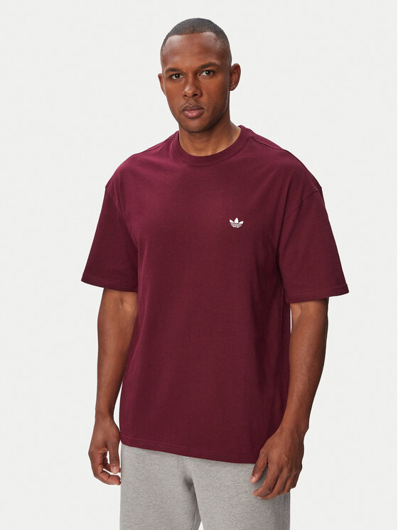 adidas adidas T-särk Trefoil Essentials Loose KV3139 Bordoopunane Regular Fit