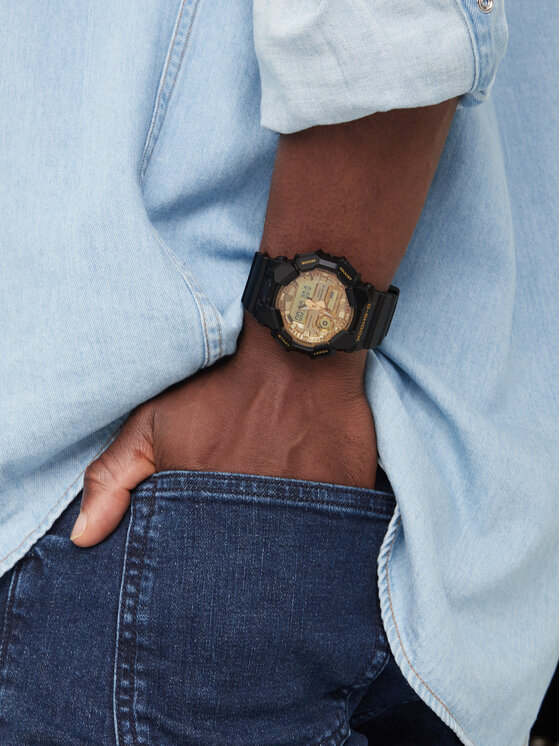 G-Shock G-Shock Часовник GA-010GGB-1A9ER Черен