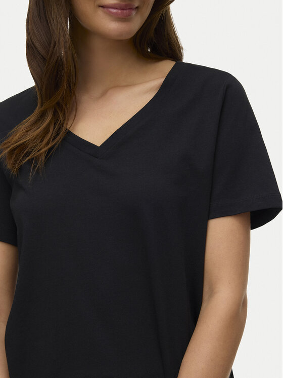 Vero Moda Vero Moda T-Shirt Paulina 10342926 Černá Regular Fit