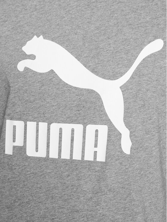 Puma Puma T-Shirt Classics Logo 530088 Grau Regular Fit