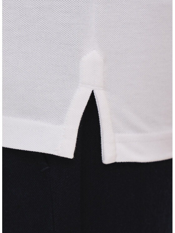 Pako Lorente Pako Lorente Polo P25BN-TX-001 Biały Classic Fit