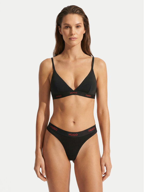HUGO HUGO Chilot tanga 50557101 Negru
