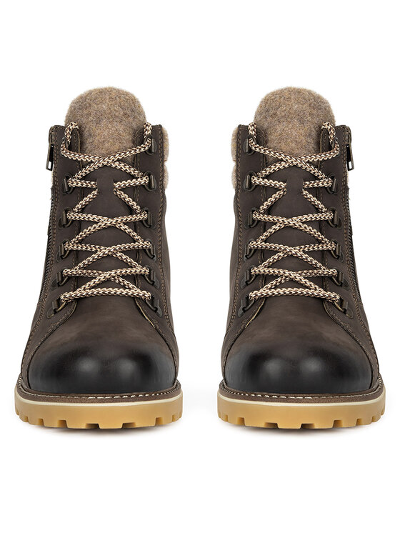 Remonte Remonte Schnürstiefeletten D7478-45 Grau