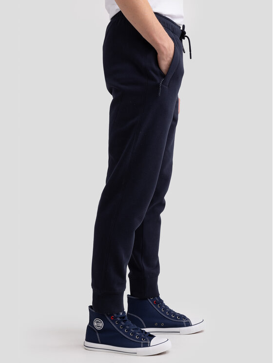 BIG STAR BIG STAR Spodnie dresowe KERSYN Granatowy Basic Fit