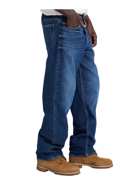 Lee Lee Jeansy 112387698 Niebieski Loose Fit