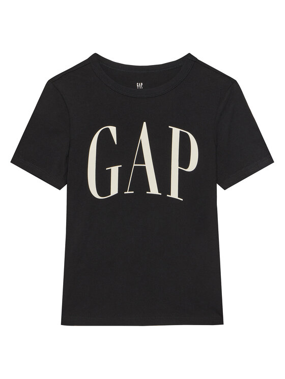 Gap Gap Tricou 708411-06 Negru Regular Fit