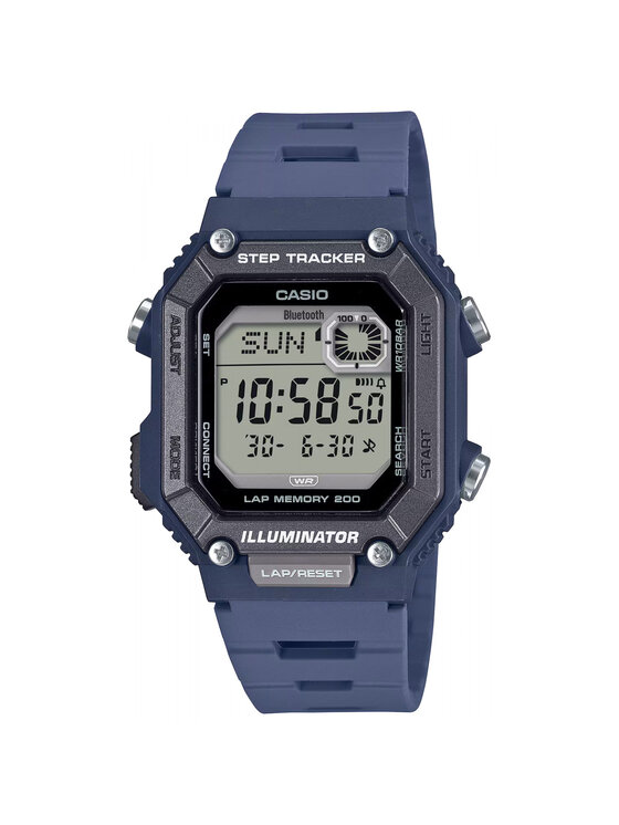 Casio Casio Zegarek WS-B1000-2AVEF Niebieski