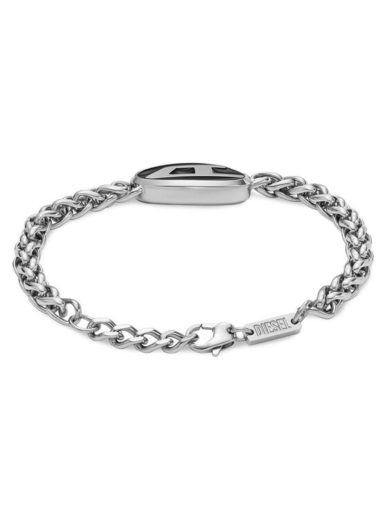 Diesel Diesel Armband Steel Font DX1469040 Silberfarben