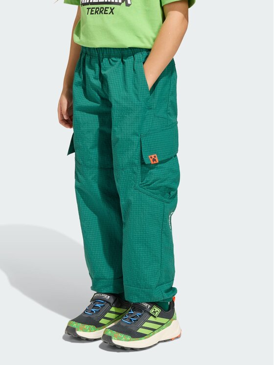 adidas adidas Spodnie outdoor 158837 Zielony Regular Fit