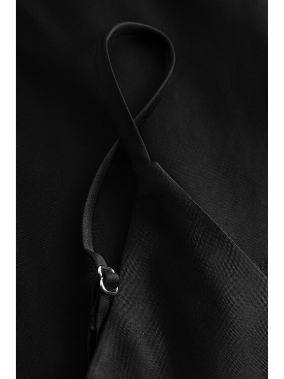 Me complete Me complete Sukienka koktajlowa Sukienka Sage Czarny Slim Fit