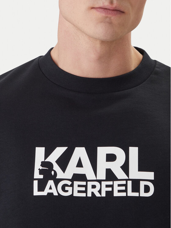 KARL LAGERFELD KARL LAGERFELD Bluză 705780 562917 Bleumarin Regular Fit